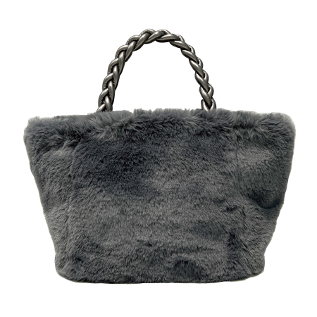 グレーカラーのバッグ