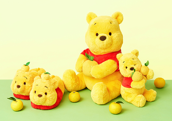 柚子モチーフがかわいいプーさんグッズ「YUZU POOH」10月20日
