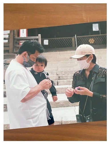 だいたひかると息子と夫