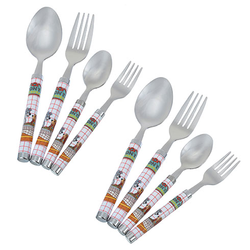 『わんわん物語』・カラトリーセット