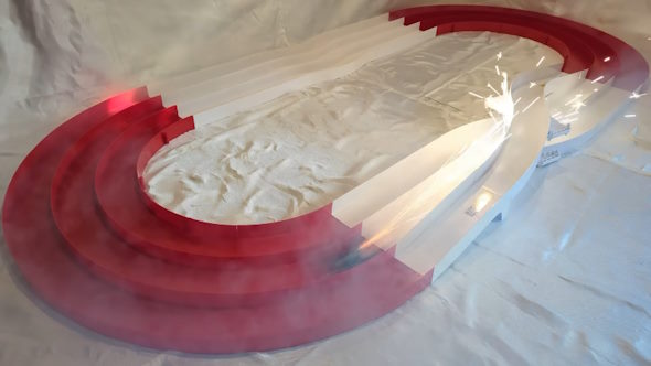 ロケット花火ミニ四駆