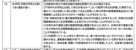 健康診断 歩行速度 歩く速度 質問 速い 遅い 意味