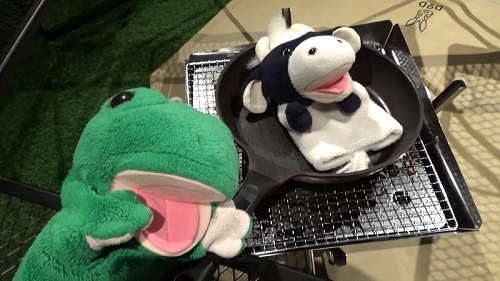 かえるくんとうしくん