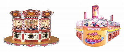 SEGA発のプライズゲームの例