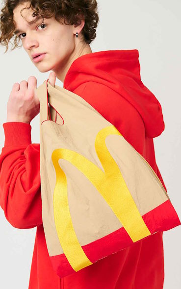 マクドナルドショッピングバッグ