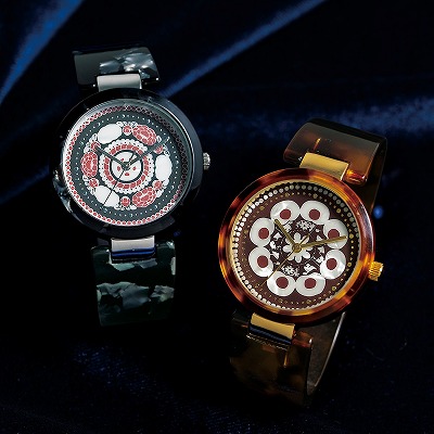 「正倉院宝物が刻んだ時を感じる　宝物イメージバングルウォッチ」