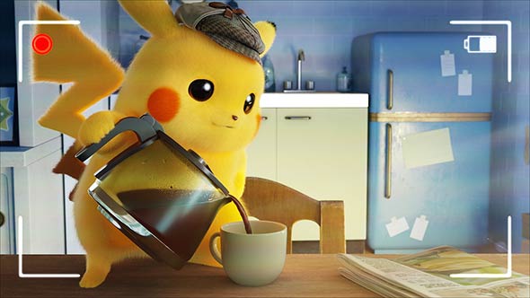 名探偵ピカチュウ 〜華麗なるモーニングルーティン〜