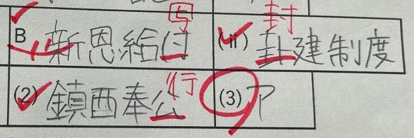 日本史B　一夜漬けあるある