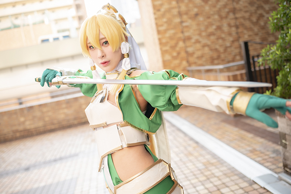 花宮いのりの「ソードアート・オンライン アリシゼーション」リーファ