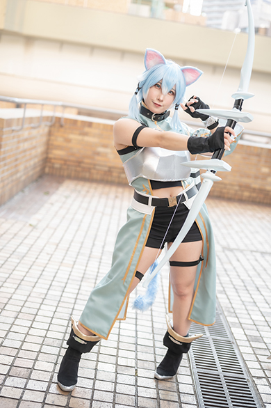 大河ももの「ソードアート・オンライン」アルヴヘイム・オンライン（ALO）のシノン