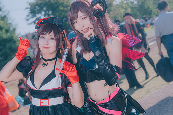 「アイドルマスター シャイニーカラーズ」ゆいいつ むにの大崎甘奈とまりもの月岡恋鐘