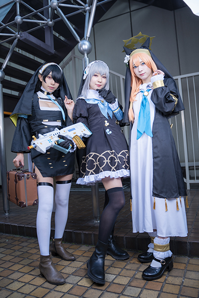 鳴上なごねの「ブルーアーカイブ」歌住サクラコ、伊落マリー、若葉ヒナタ