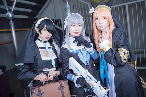 鳴上なごねの「ブルーアーカイブ」歌住サクラコ、伊落マリー、若葉ヒナタ