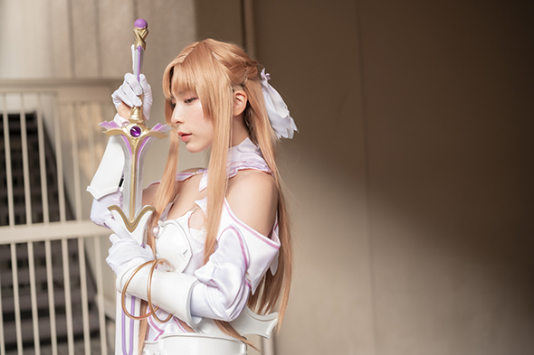 紗愛の「ソードアート・オンライン アリシゼーション」アスナ