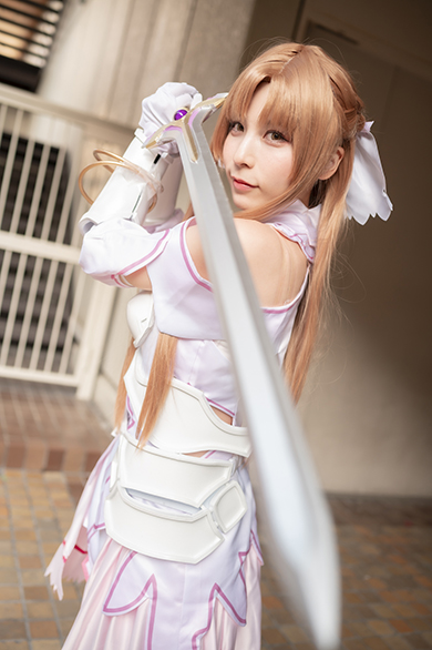 紗愛の「ソードアート・オンライン アリシゼーション」アスナ