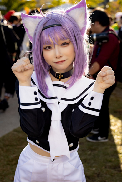 涼音つきの「ホロライブ」猫又おかゆ