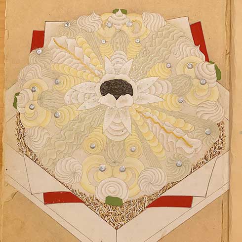 亀屋良長 220周年祭 見本帳 明治後期 昭和初期 ケーキ 京都 和菓子屋 再現