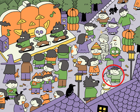 イラカアヅコ　隠し絵　ねとらぼ