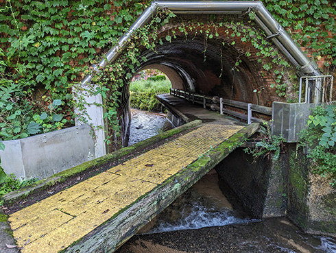 明治時代 水路 歩道