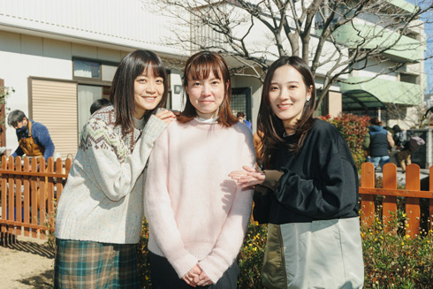 深川麻衣さん、穐山茉由監督、大木亜希子さん