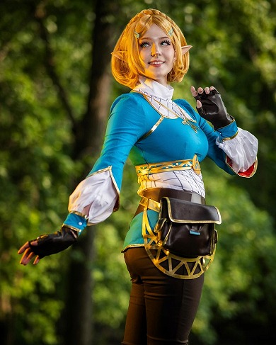 ゼルダ姫だ……！ 「ゼルダの伝説」最新作のコスプレ
