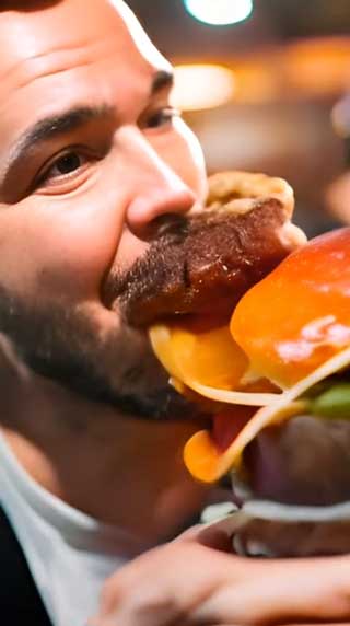 AIで作った不気味なCM、フランス バーガーキング公式がやってしまう