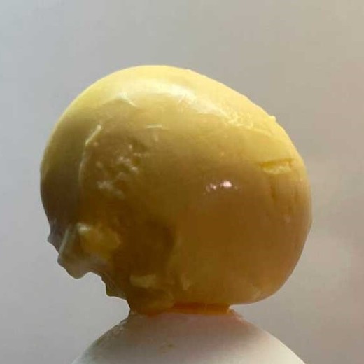 ゆで卵 意味のわからない 失敗 黄身 飛び出た 芸術