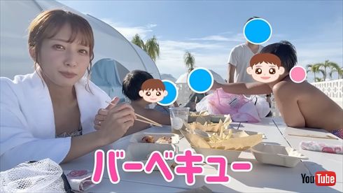 沖縄旅行を楽しむ辻希美ファミリー