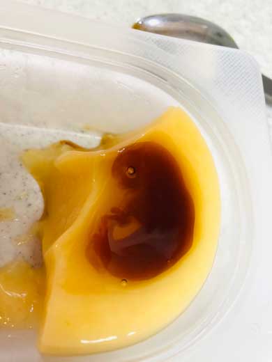 プリン カラメル 命宿る 食いづらい 赤ちゃん 胎児 シルエット