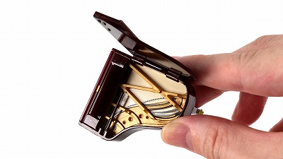 「KAWAI ミニチュアコレクション」を上から見たところ