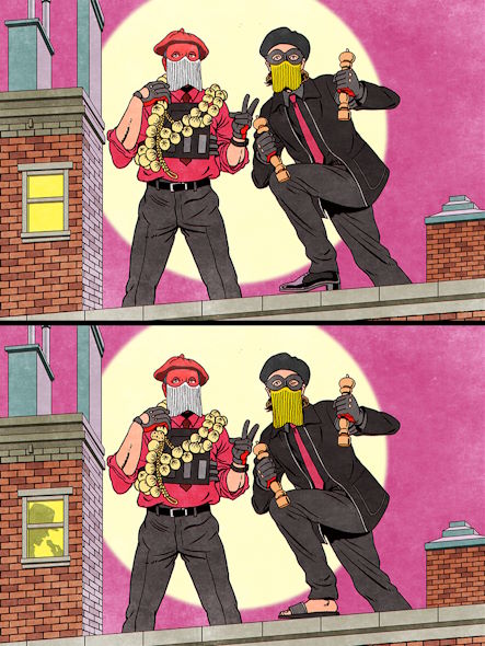 マクドナルド間違い探し