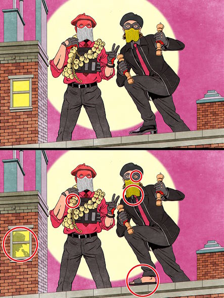 マクドナルド間違い探し