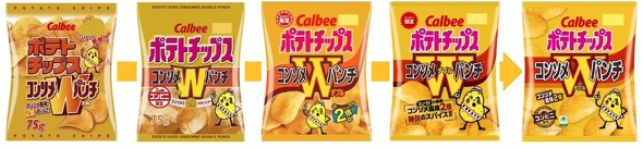 カルビー ポテトチップス コンソメパンチ ポテトチップス コンソメメガトンパンチ