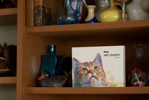 ぺんてる 柴崎春通 おじいちゃん先生 画家 コラボ クレヨン アートクレヨン クラウドファンディング