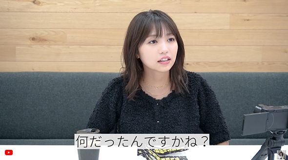 演技に挑戦する大原優乃