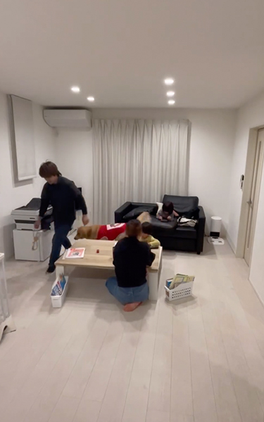 ワンコにメロメロな夫