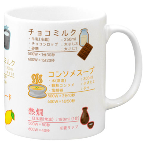 レンチンで失敗しないマグカップ