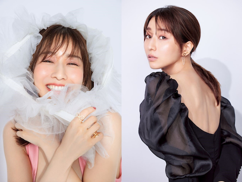 『美的』1月号、田中みな実の撮り下ろし写真