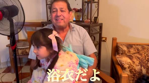 初めて日本の浴衣を見たエジプト人の反応