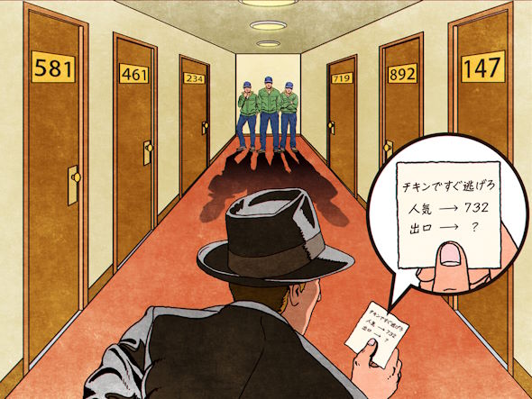 マクドナルド脱出クイズ