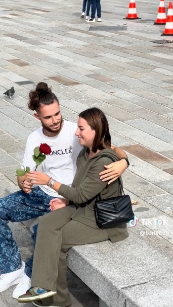 サプライズ 薔薇