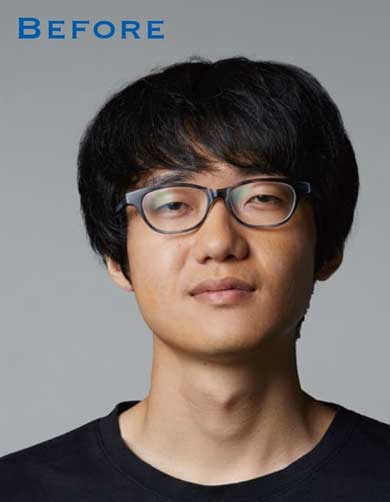 花王 サクセス かっこつけない理容室 イメチェン ヒロ銀座 ビフォーアフター