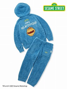 ジェラピケ　パジャマ　ワンピース　セサミストリート　エルモ　クッキーモンスター gelato pique(ジェラート ピケ)】世界中で愛されている「セサミ