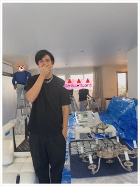 水漏れで工事中の川崎希＆アレクサンダーの2億円超え豪邸