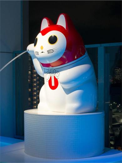 吉田朗さん 三井不動産 渋谷猫張り子