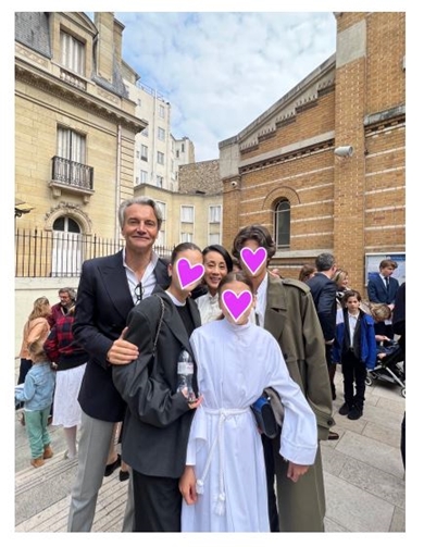 中村江里子と家族