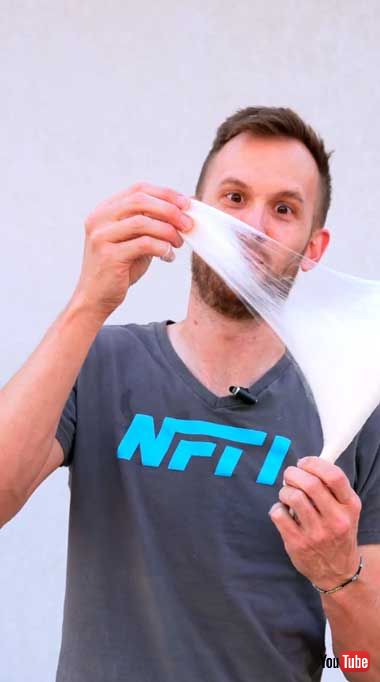 メントス 綿菓子 実験