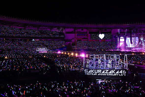 櫻坂46 3rd YEAR ANNIVERSARY LIVE（撮影：上山陽介）