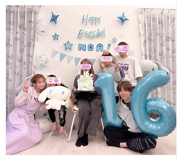 家族みんなでお祝い