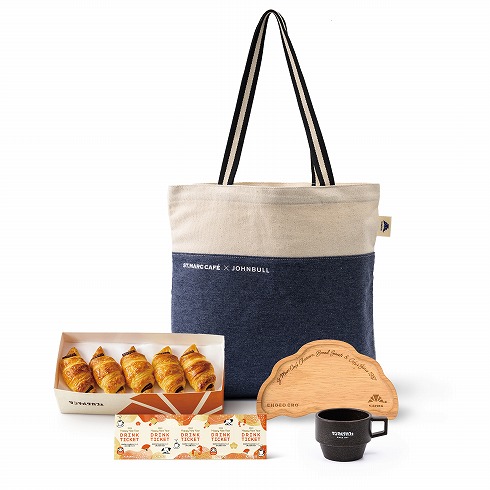 「JOHNBULL×サンマルクカフェ　オリジナルトートバッグセット　THE NEW DENIM PROJECT2024」（7000円）